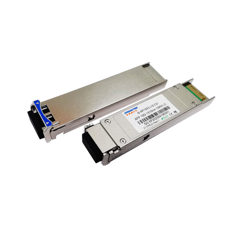 10GBASE-LR/LW OC-192/STM-64 โมดูล DOM 10G XFP LR ตัวรับส่งสัญญาณแสง 1310nm 10km สำหรับ Dell
